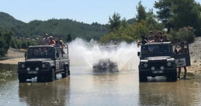 Side 4-in-1 Abenteuer Tour | Jeep, Rafting, Zipline & Buggy